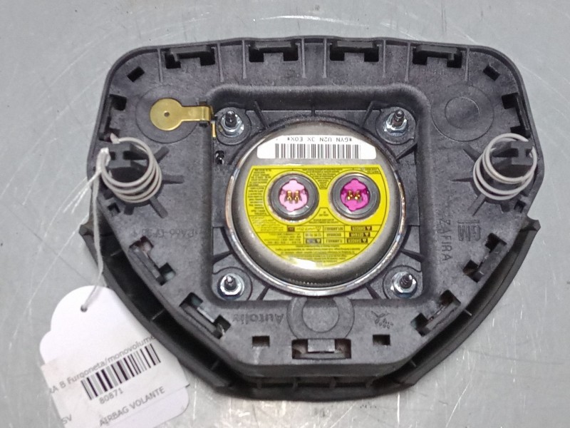 Recambio de airbag volante para opel zafira b furgoneta/monovolumen (a05) 1.9 cdti van (m75) referencia OEM IAM 1601761400C07088