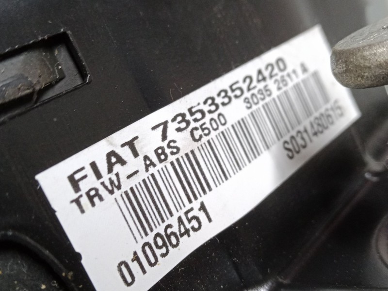 Recambio de airbag volante para fiat punto (188_) 1.4 referencia OEM IAM 7353352420  