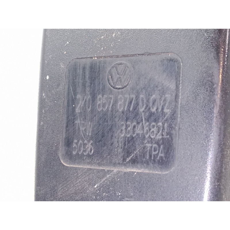 Recambio de anclaje cinturon delantero derecho para volkswagen caddy iii furgoneta/monovolumen (2ka, 2kh, 2ca, 2ch) 1.9 tdi refe