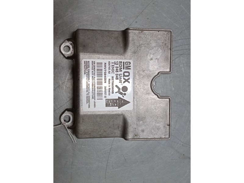 Recambio de centralita airbag para opel zafira b furgoneta/monovolumen (a05) 1.9 cdti van (m75) referencia OEM IAM   