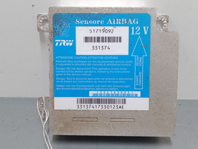 Recambio de centralita airbag para fiat punto (188_) 1.4 referencia OEM IAM   
