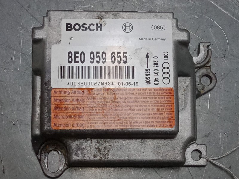 Recambio de centralita airbag para audi a4 b6 (8e2) 2.0 referencia OEM IAM 8E0959655  