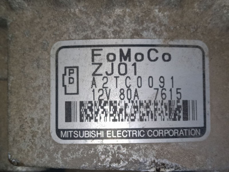 Recambio de alternador para mazda 3 (bk) 1.6 (bk14) referencia OEM IAM A2TC0091  