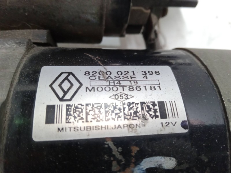 Recambio de motor arranque para renault modus / grand modus (f/jp0_) 1.5 dci (fp0d, jp0d) referencia OEM IAM M000T86181 12 DIENT
