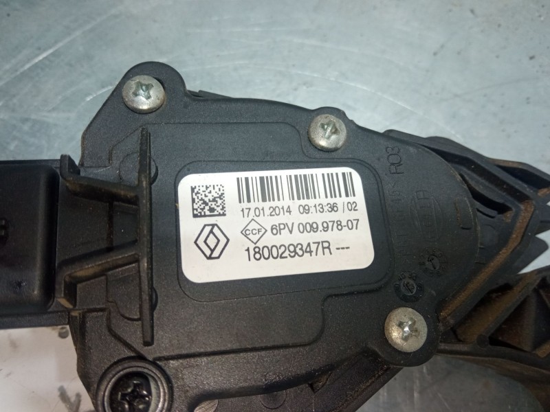 Recambio de pedal acelerador para renault clio iv (bh_) 1.5 dci 90 referencia OEM IAM 180029347R  