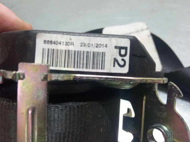 Recambio de cinturon seguridad trasero derecho para renault clio iv (bh_) 1.5 dci 90 referencia OEM IAM 888404130R  