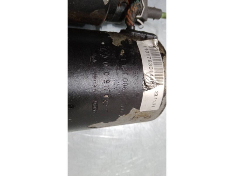 Recambio de motor arranque para volkswagen golf iv (1j1) 1.6 referencia OEM IAM 020911023F  