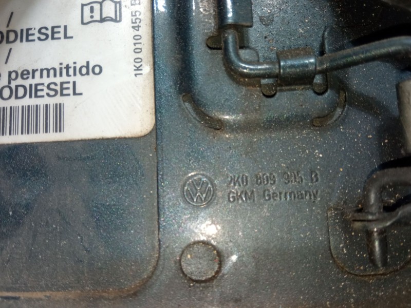 Recambio de tapa exterior combustible para volkswagen caddy iii furgoneta/monovolumen (2ka, 2kh, 2ca, 2ch) 1.9 tdi referencia OE
