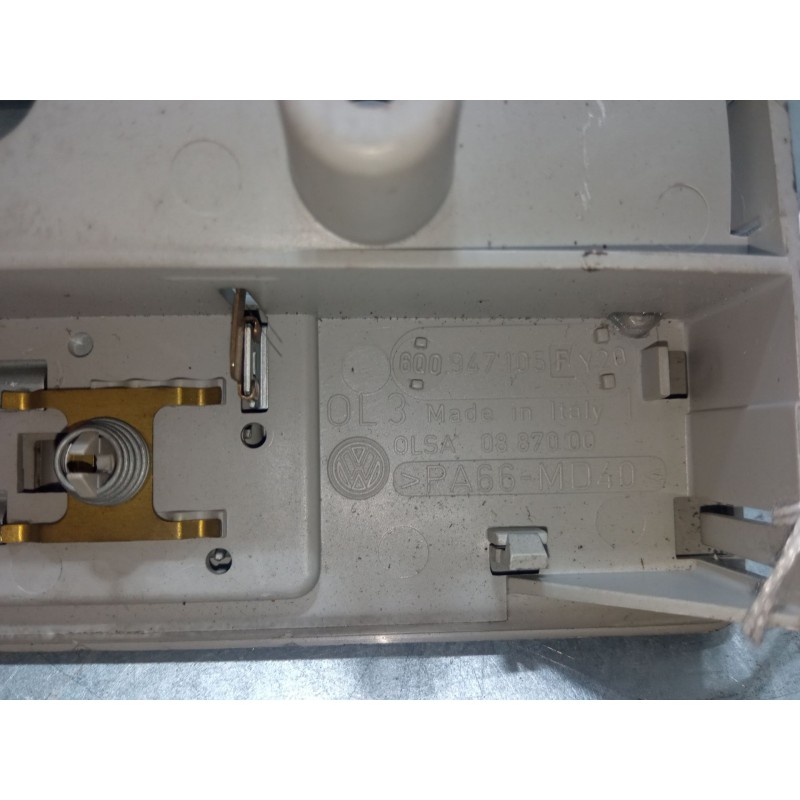 Recambio de luz interior delantera para volkswagen caddy iii furgoneta/monovolumen (2ka, 2kh, 2ca, 2ch) 1.9 tdi referencia OEM I