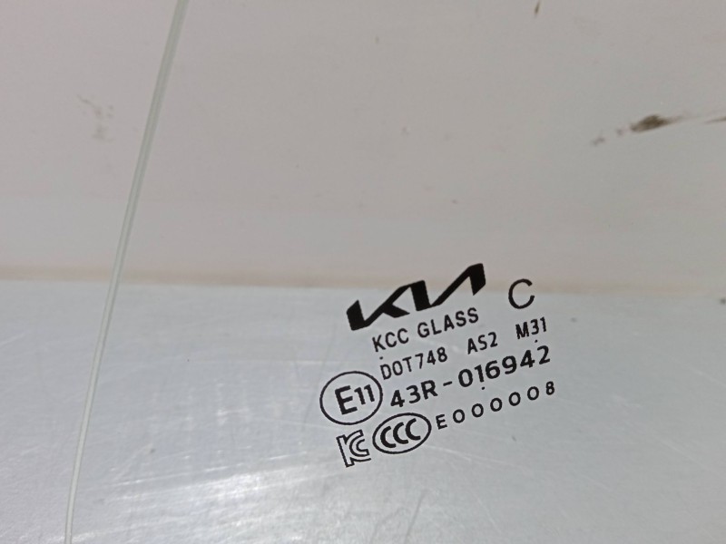 Recambio de luna custodia trasera derecha para kia picanto iii (ja) 1.0 referencia OEM IAM   