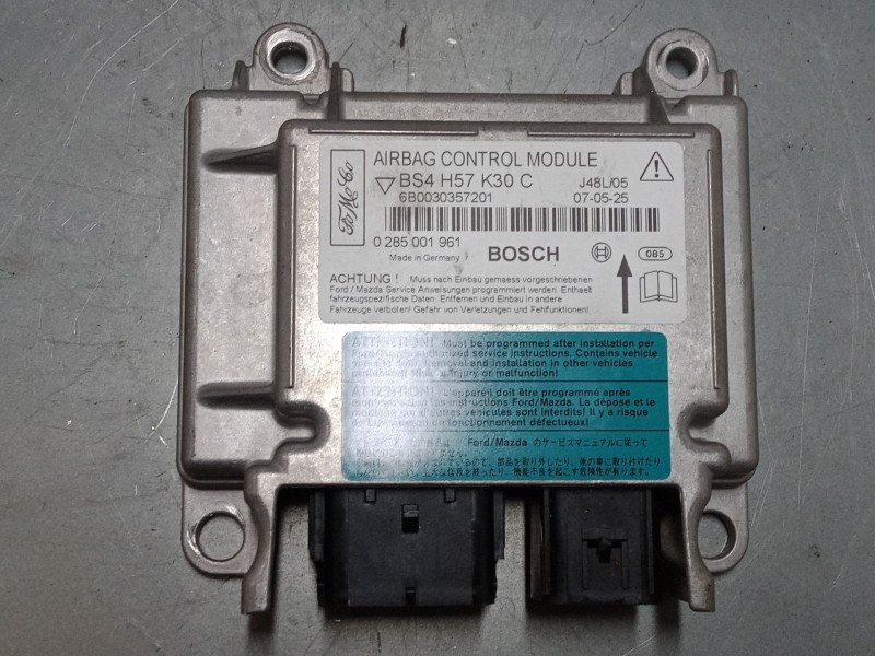 Recambio de centralita airbag para mazda 3 (bk) 1.6 (bk14) referencia OEM IAM BS4H57K30C  J48L/05