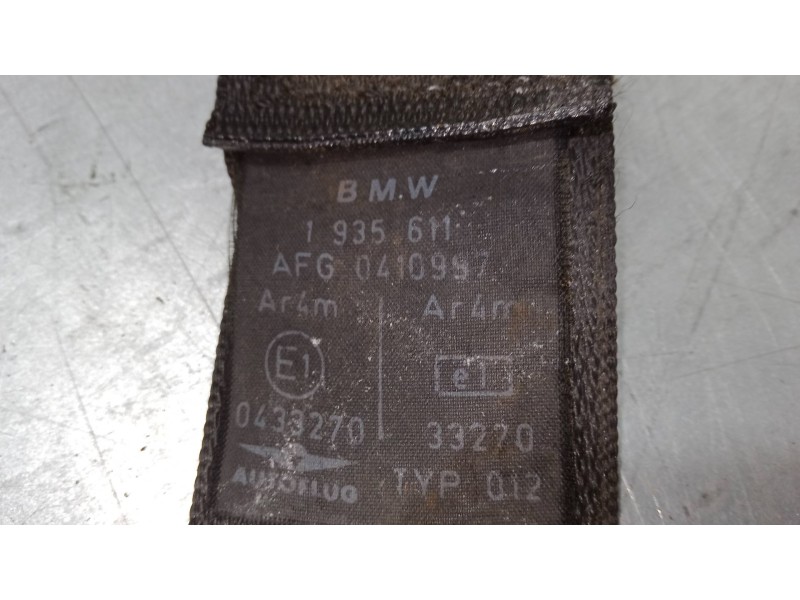 Recambio de cinturon seguridad trasero izquierdo para bmw 3 (e30) 318 i referencia OEM IAM   