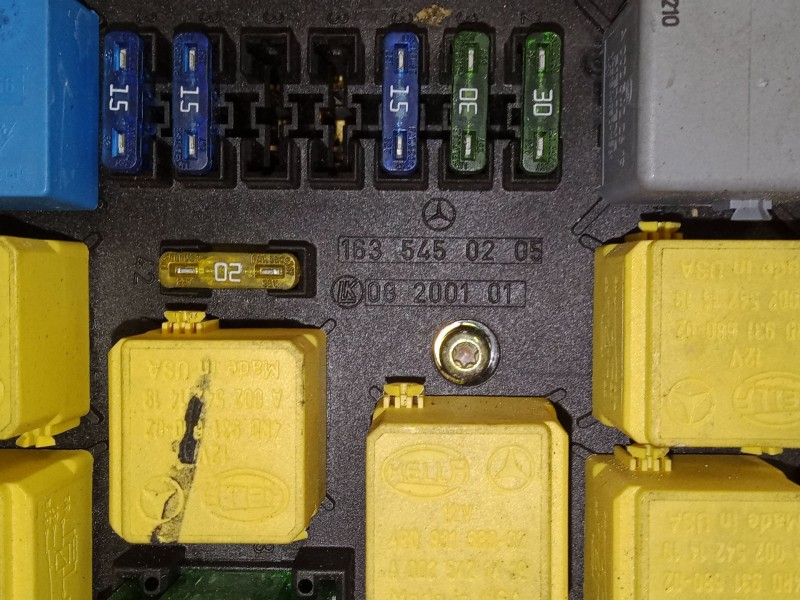 Recambio de bsm para mercedes-benz clase m (w163) ml 430 (163.172) referencia OEM IAM   