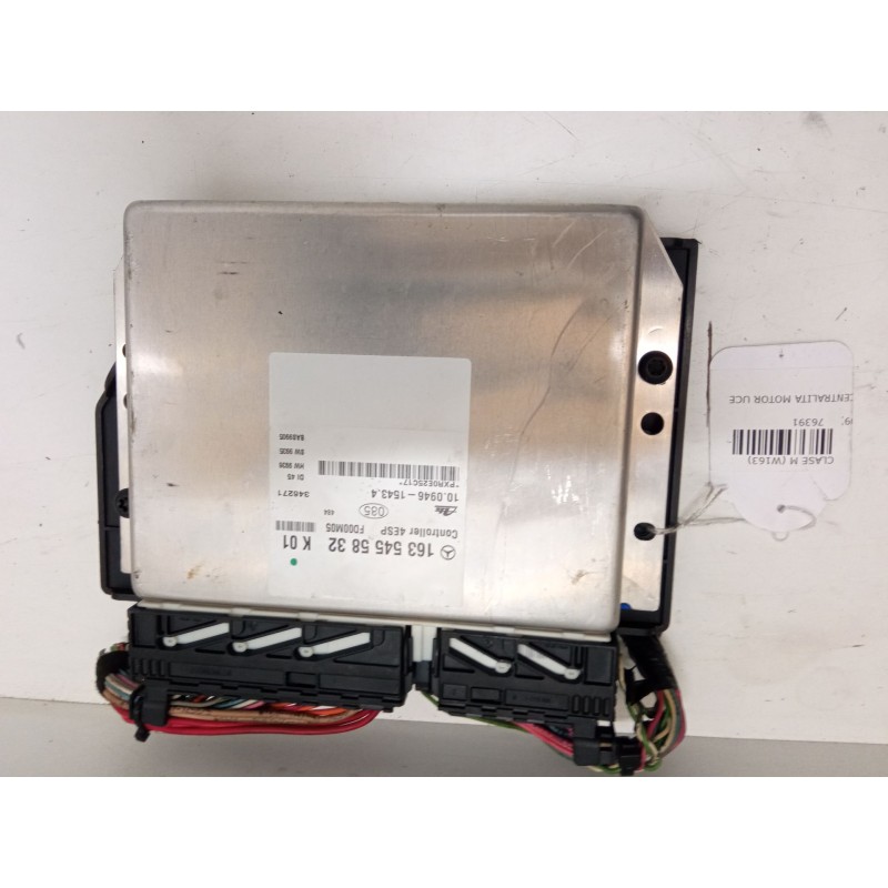 Recambio de centralita motor uce para mercedes-benz clase m (w163) ml 430 (163.172) referencia OEM IAM   