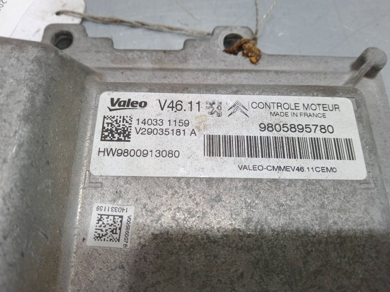 Recambio de centralita motor uce para peugeot 208 i (ca_, cc_) 1.2 vti 82 referencia OEM IAM 9805895780 V29035181A 140331159