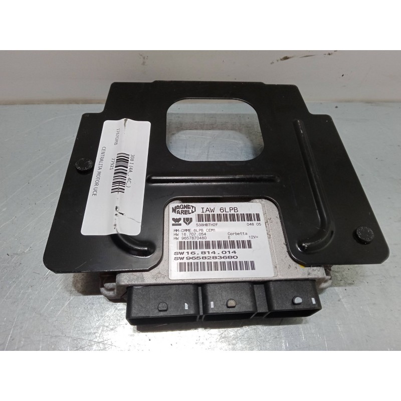 Recambio de centralita motor uce para peugeot 308 i (4a_, 4c_) 1.6 hdi referencia OEM IAM 9658283680  