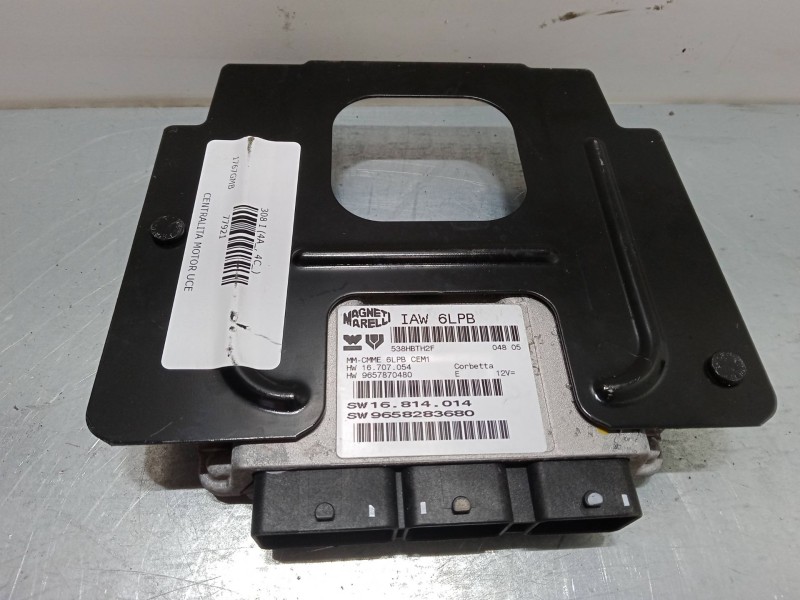 Recambio de centralita motor uce para peugeot 308 i (4a_, 4c_) 1.6 hdi referencia OEM IAM 9658283680  