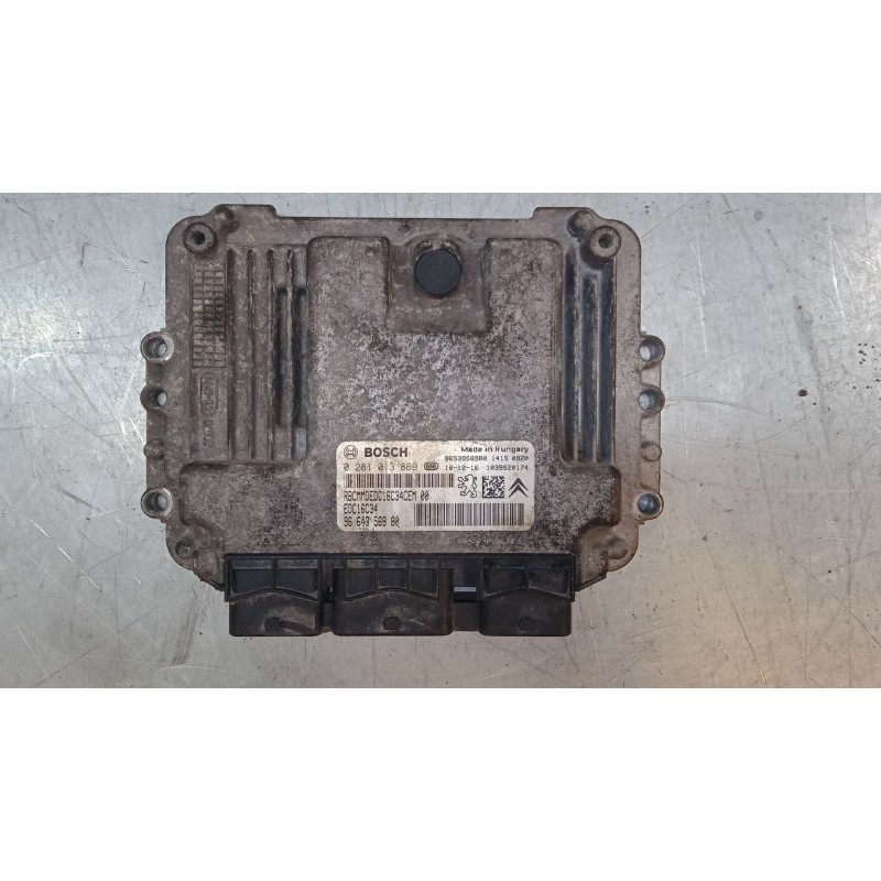 Recambio de centralita motor uce para citroën jumpy ii (vf7) 1.6 hdi 90 16v referencia OEM IAM 9664356980  