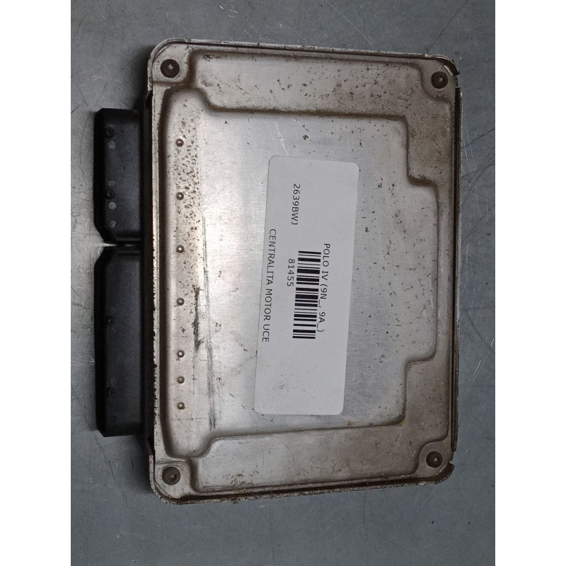 Recambio de centralita motor uce para volkswagen polo iv (9n_, 9a_) 1.9 tdi referencia OEM IAM 038906019JN  0281011027