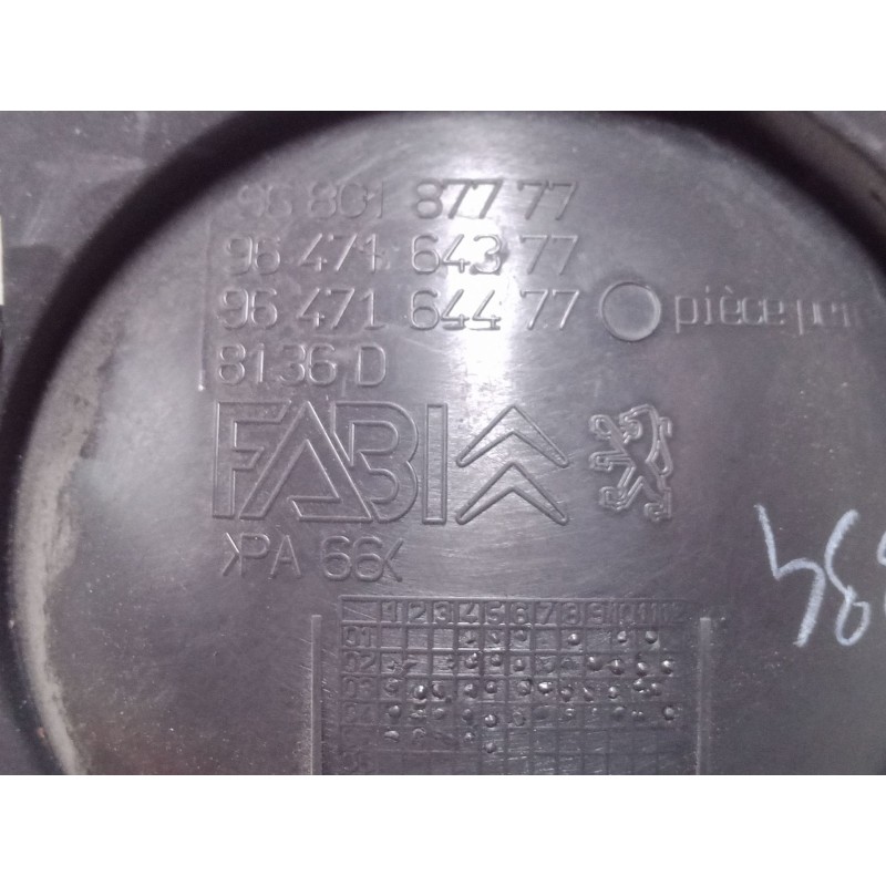 Recambio de maneta interior puerta trasera derecha para citroën c3 i (fc_, fn_) 1.1 i referencia OEM IAM 9680187777  