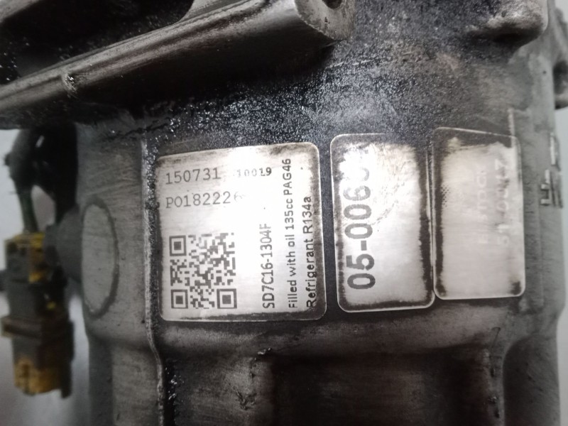 Recambio de compresor a/a para peugeot 407 (6d_) 1.6 hdi 110 (6d9hzc, 6d9hyc) referencia OEM IAM SD7C161304F  