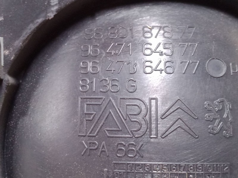 Recambio de maneta interior puerta trasera izquierda para citroën c3 i (fc_, fn_) 1.1 i referencia OEM IAM 9680187877  964716497