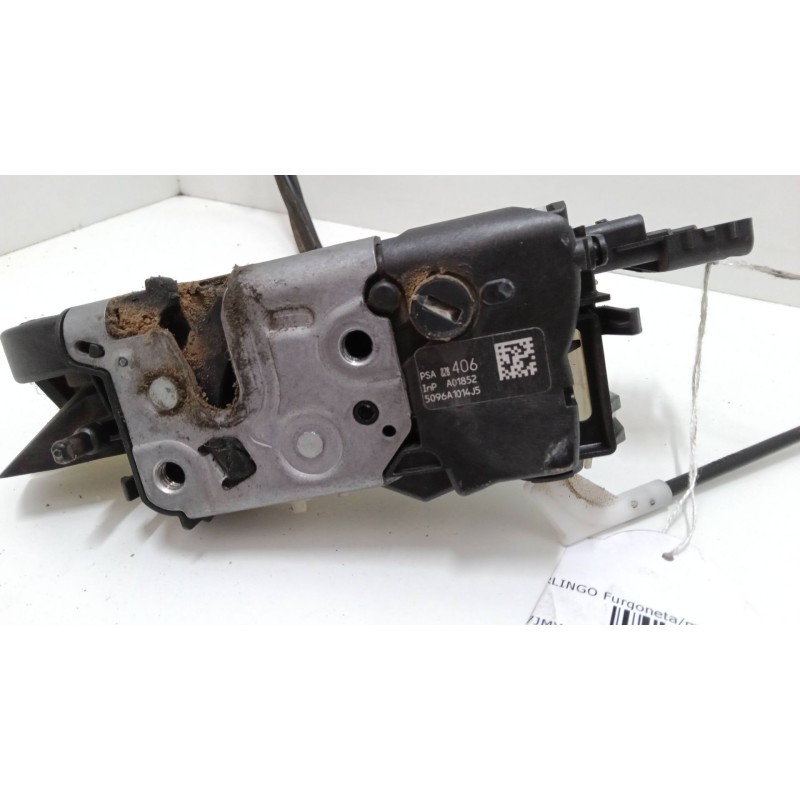 Recambio de cerradura puerta delantera izquierda para citroën berlingo furgoneta/monovolumen (b9) 1.6 hdi 75 4x4 referencia OEM 