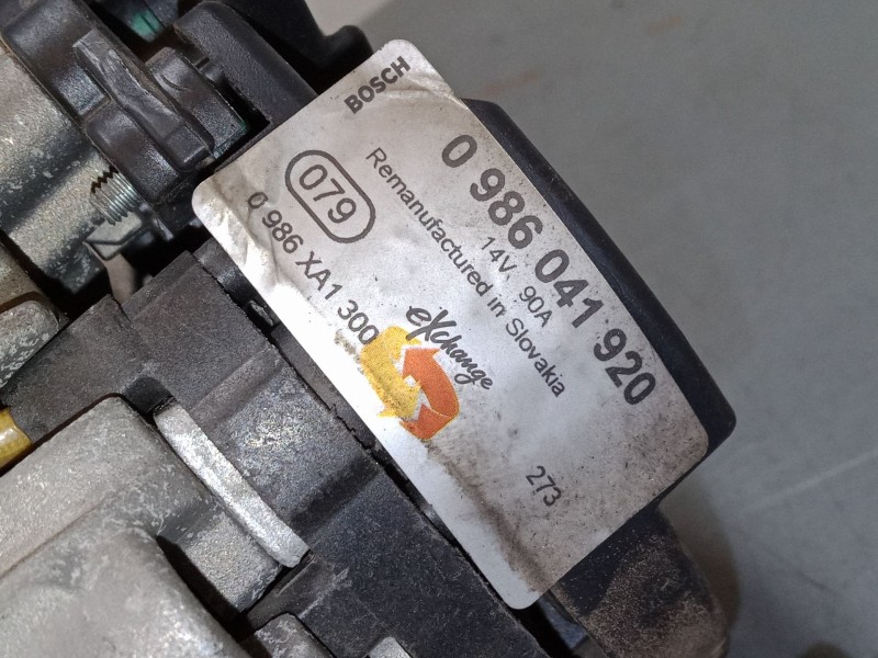Recambio de alternador para seat ibiza iii (6l1) 1.4 16v referencia OEM IAM 0986041920  