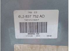 Recambio de elevalunas electrico delantero derecho para seat ibiza iii (6l1) 1.9 sdi referencia OEM IAM 6L3837752AD  6Q2959801A 2