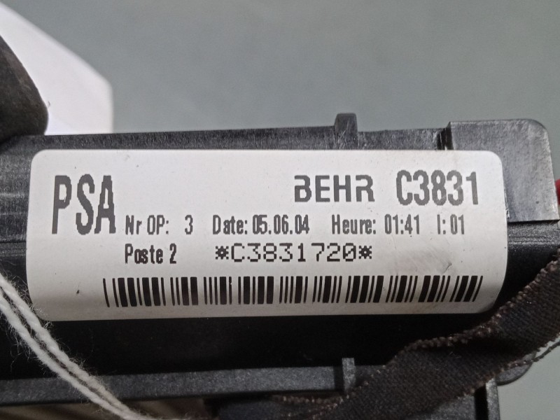 Recambio de resistencia calefaccion para citroën xsara picasso (n68) 2.0 hdi referencia OEM IAM C3831720  