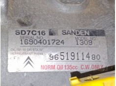 Recambio de compresor a/a para citroën c4 picasso i monospace (ud_) 1.8 i 16v referencia OEM IAM 9651911480  SD7C16 2