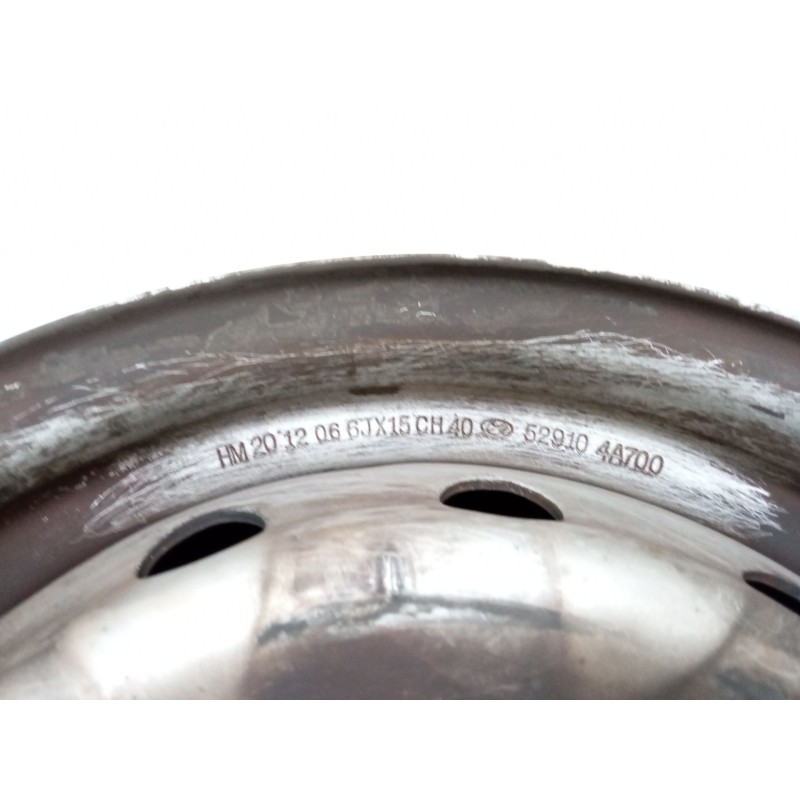 Recambio de llanta chapa 15´´ para hyundai h-1 / starex autobús (a1) 2.5 crdi referencia OEM IAM 529104A700  