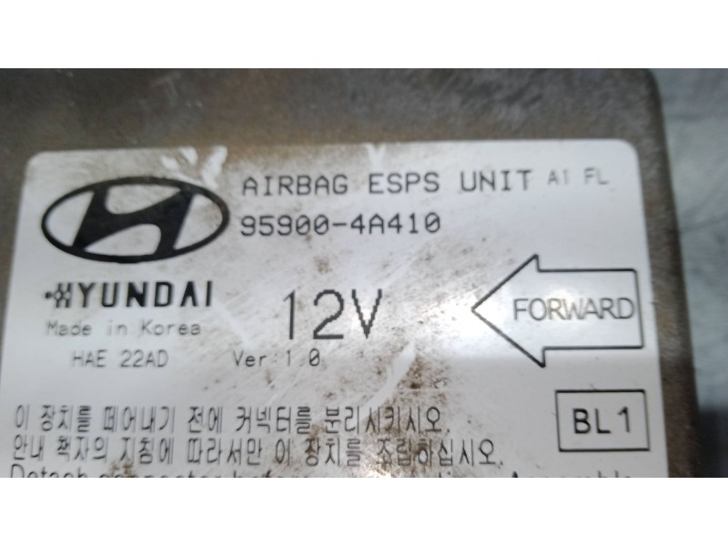 Recambio de centralita airbag para hyundai h-1 / starex autobús (a1) 2.5 crdi referencia OEM IAM 959004A410  