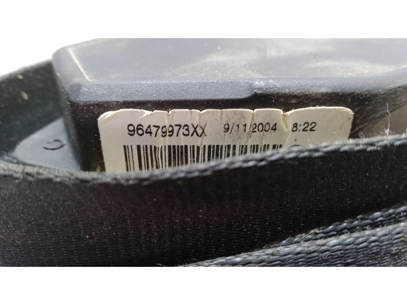 Recambio de cinturon seguridad trasero izquierdo para peugeot 307 sw (3h) 1.6 hdi 110 referencia OEM IAM   
