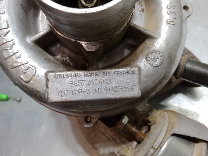 Recambio de turbo para peugeot 307 sw (3h) 1.6 hdi 110 referencia OEM IAM 7534203 6T1544V HL900559F