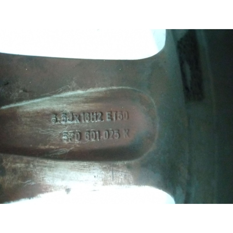 Recambio de llanta aluminio 16´´ para seat altea xl (5p5, 5p8) 2.0 tdi 16v 4x4 referencia OEM IAM 5P0601025K  