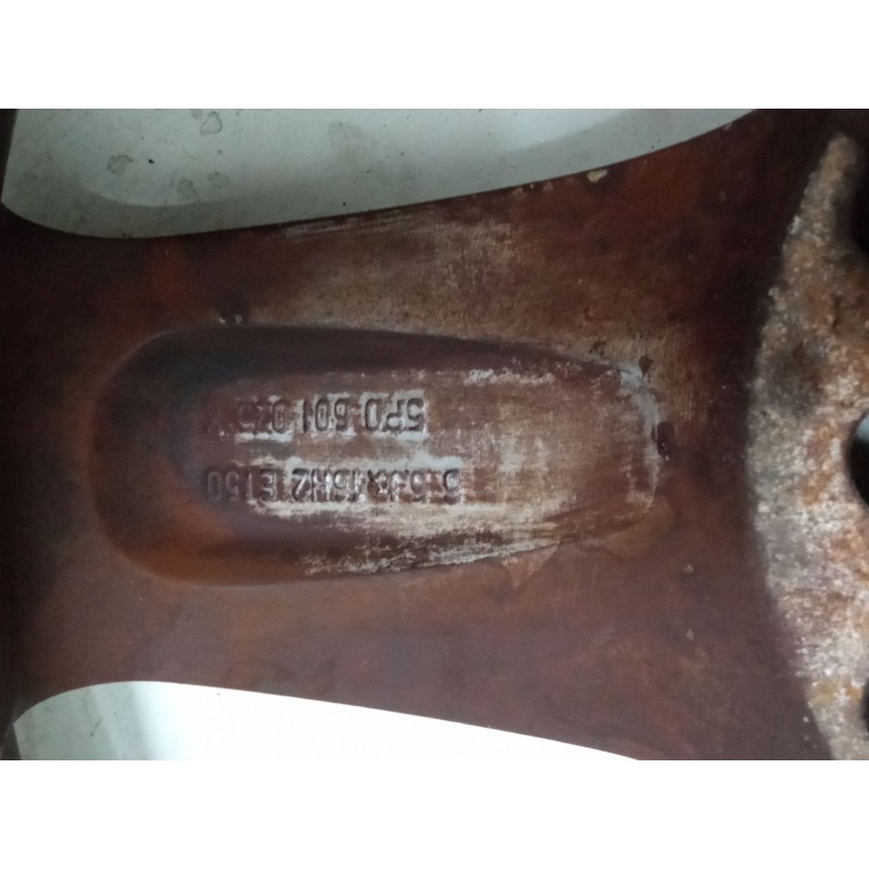 Recambio de llanta aluminio 16´´ para seat altea xl (5p5, 5p8) 2.0 tdi 16v 4x4 referencia OEM IAM 5P0601025K  