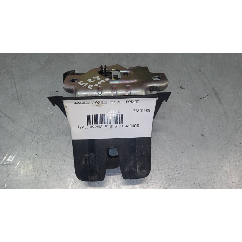 Recambio de cerradura maletero / porton para skoda superb iii station wagon (3v5) 2.0 tdi referencia OEM IAM   