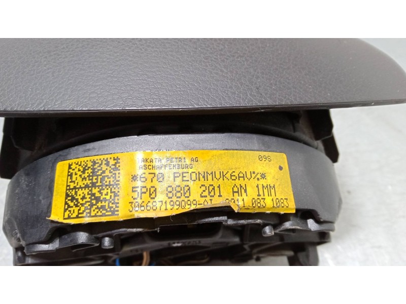 Recambio de airbag volante para seat altea xl (5p5, 5p8) 2.0 tdi 16v 4x4 referencia OEM IAM 5P0880201AN  