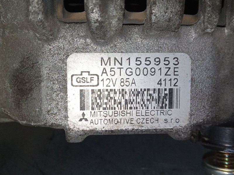 Recambio de alternador para smart forfour (454) 1.3 (454.031) referencia OEM IAM A5TG0091ZE  MN155953