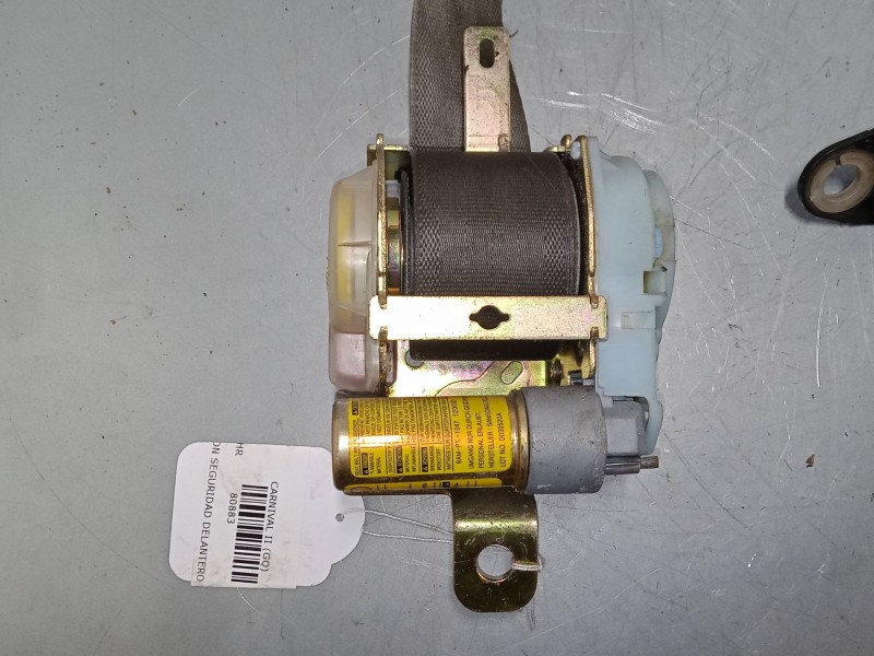Recambio de cinturon seguridad delantero izquierdo para kia carnival ii (gq) 2.9 crdi referencia OEM IAM   