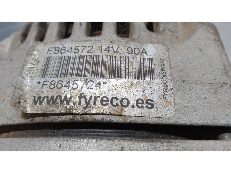 Recambio de alternador para fiat doblo furgoneta/monovolumen (223_) 1.3 jtd 16v referencia OEM IAM F864572  