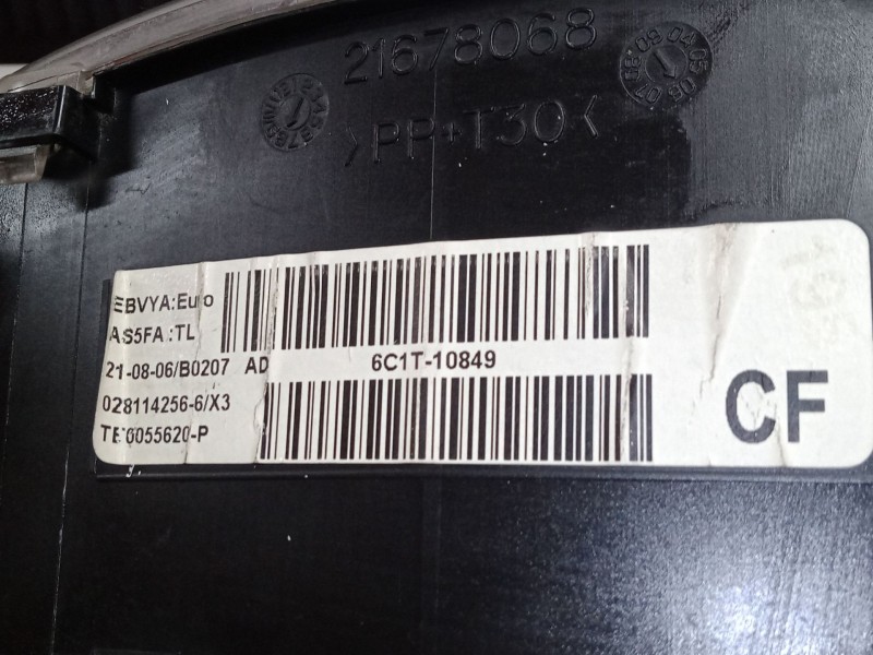 Recambio de cuadro instrumentos para ford transit furgoneta (fa_ _) 2.4 tdci rwd referencia OEM IAM 6C1T10849  