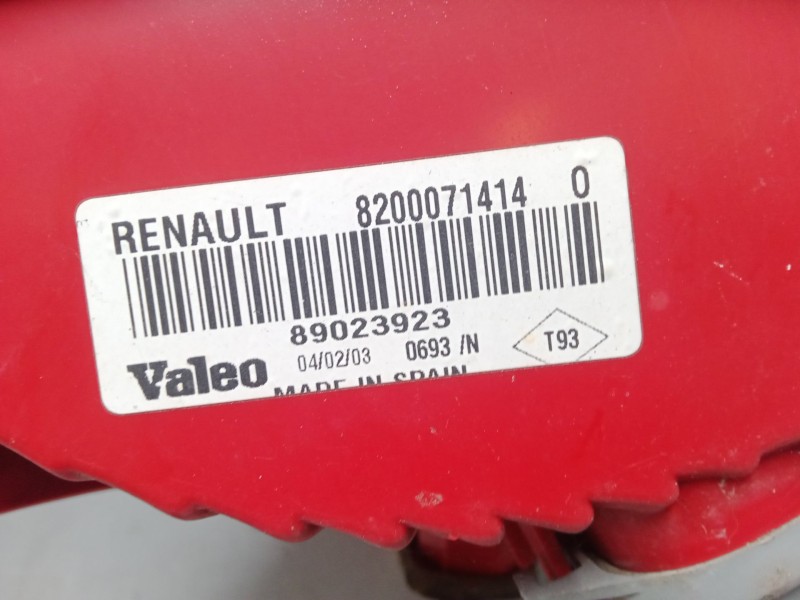 Recambio de piloto trasero derecho para renault clio ii (bb_, cb_) 1.2 (bb0a, bb0f, bb10, bb1k, bb28, bb2d, bb2h, cb0a,... refer