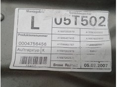 Recambio de elevalunas electrico delantero izquierdo para mercedes-benz clase a (w169) a 160 cdi (169.006, 169.306) referencia O 2