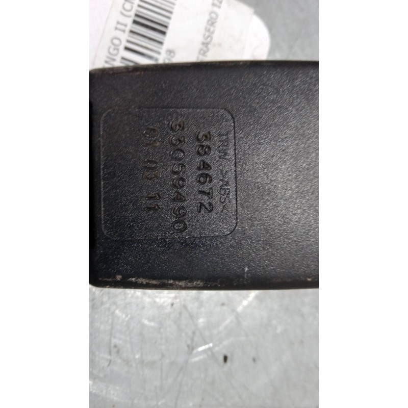 Recambio de anclaje cinturon trasero izquierdo para renault twingo ii (cn0_) 1.2 16v (cn04, cn0a, cn0b) referencia OEM IAM   