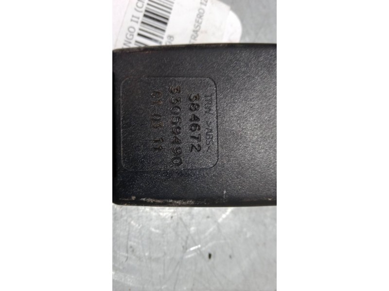 Recambio de anclaje cinturon trasero izquierdo para renault twingo ii (cn0_) 1.2 16v (cn04, cn0a, cn0b) referencia OEM IAM   