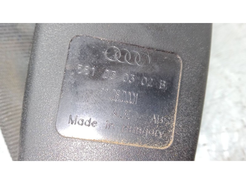 Recambio de anclaje cinturon trasero derecho para audi a4 b6 (8e2) 1.8 t referencia OEM IAM 8E0857713  