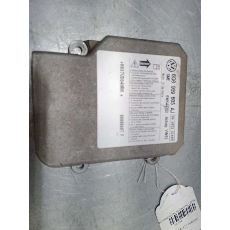 Recambio de centralita airbag para volkswagen caddy iii furgoneta/monovolumen (2ka, 2kh, 2ca, 2ch) 1.9 tdi referencia OEM IAM 6Q