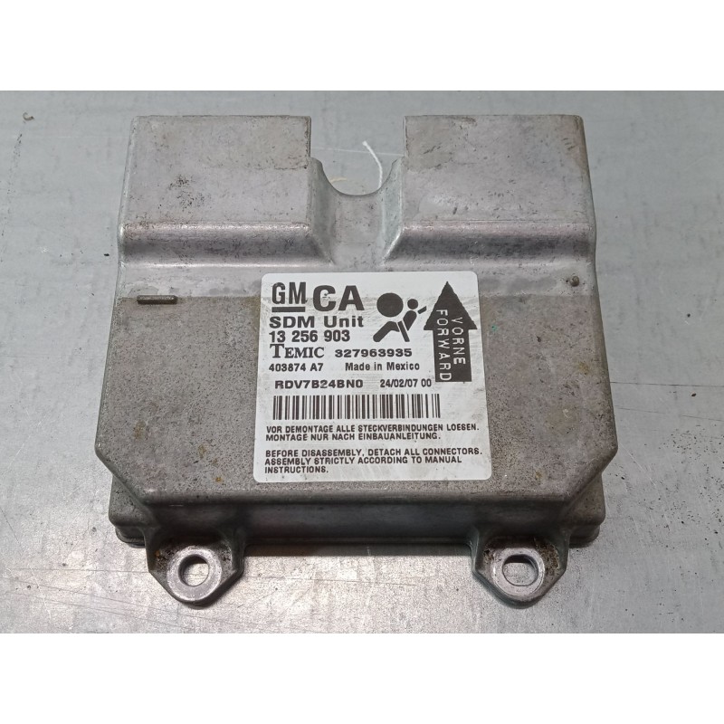 Recambio de centralita airbag para opel corsa d (s07) 1.2 (l08, l68) referencia OEM IAM 13256903  327963935